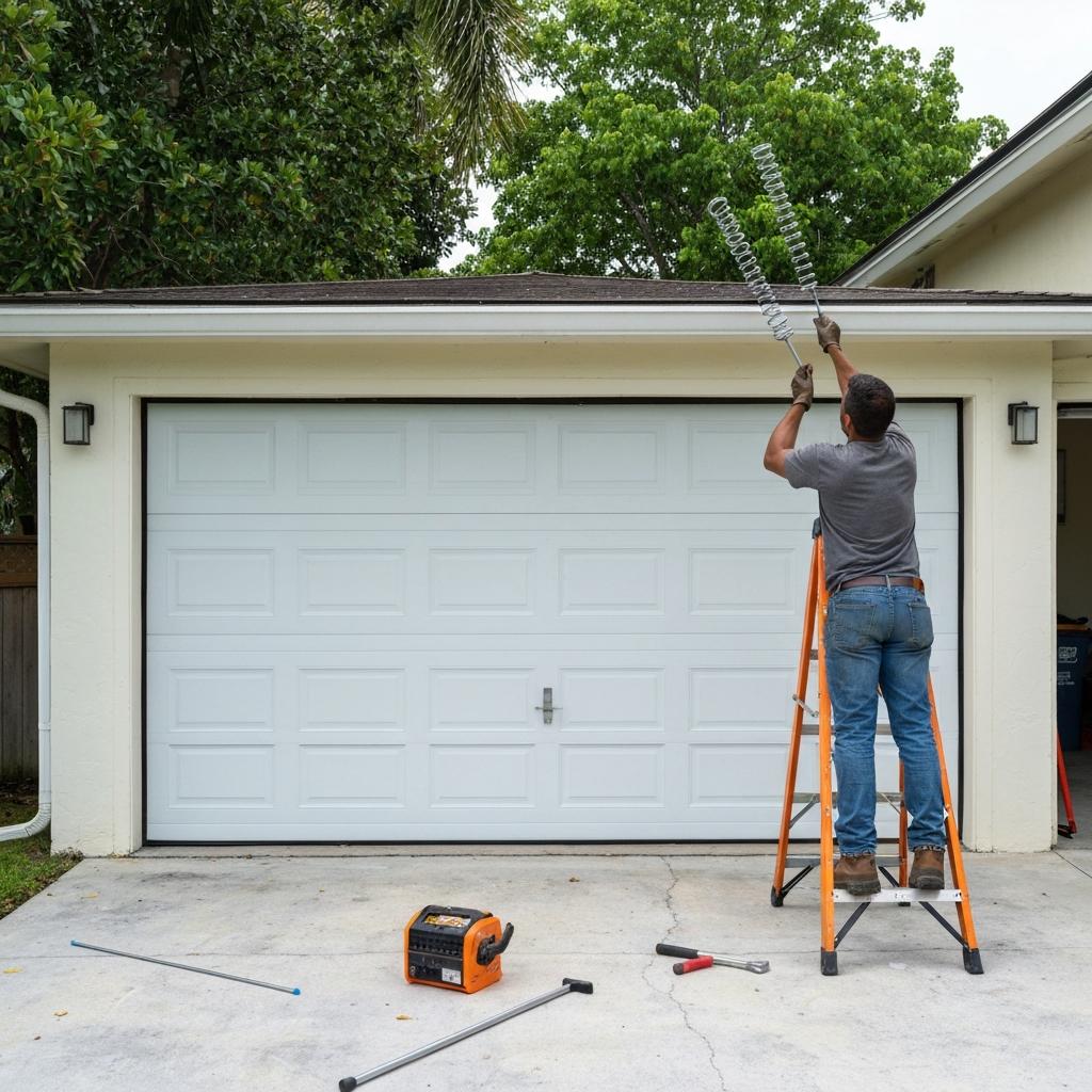 professional garage door repair service