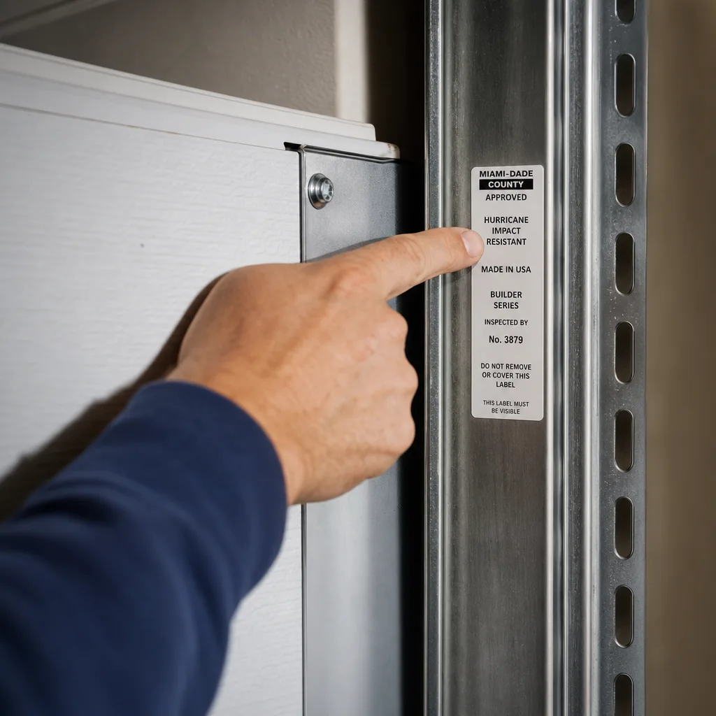 Illustration for hurricane master garage doors miami