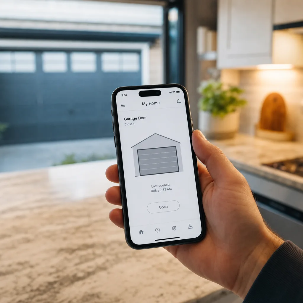 Illustration for garage door opener repair